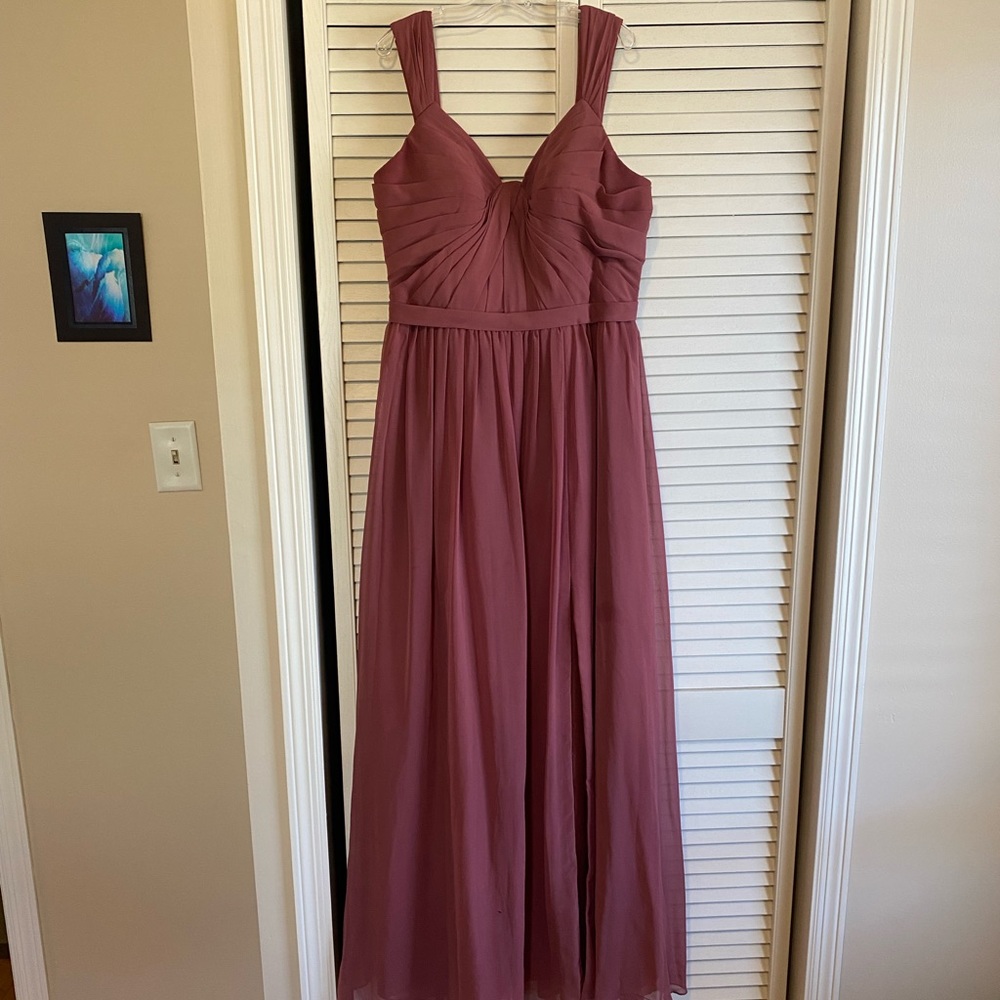 Azazie Desert Rose Bridesmaid Dress